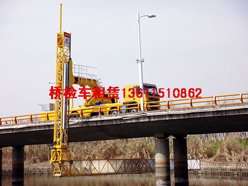 湖北十堰橋梁檢測車出租